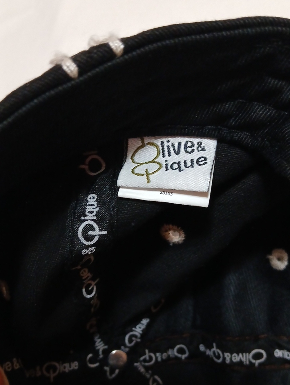 Olive & Pique Ballcap - Picture 3 of 4